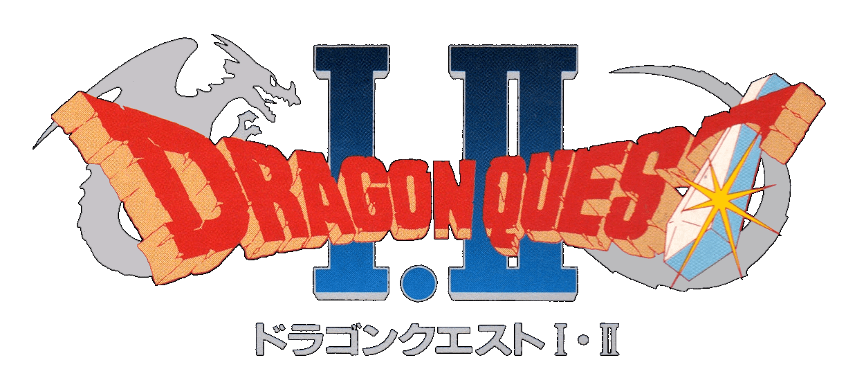 Dragon Quest I & II logo for Super Famicom